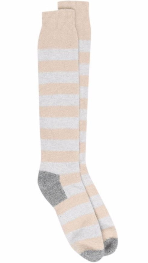 Stripe-pattern socks